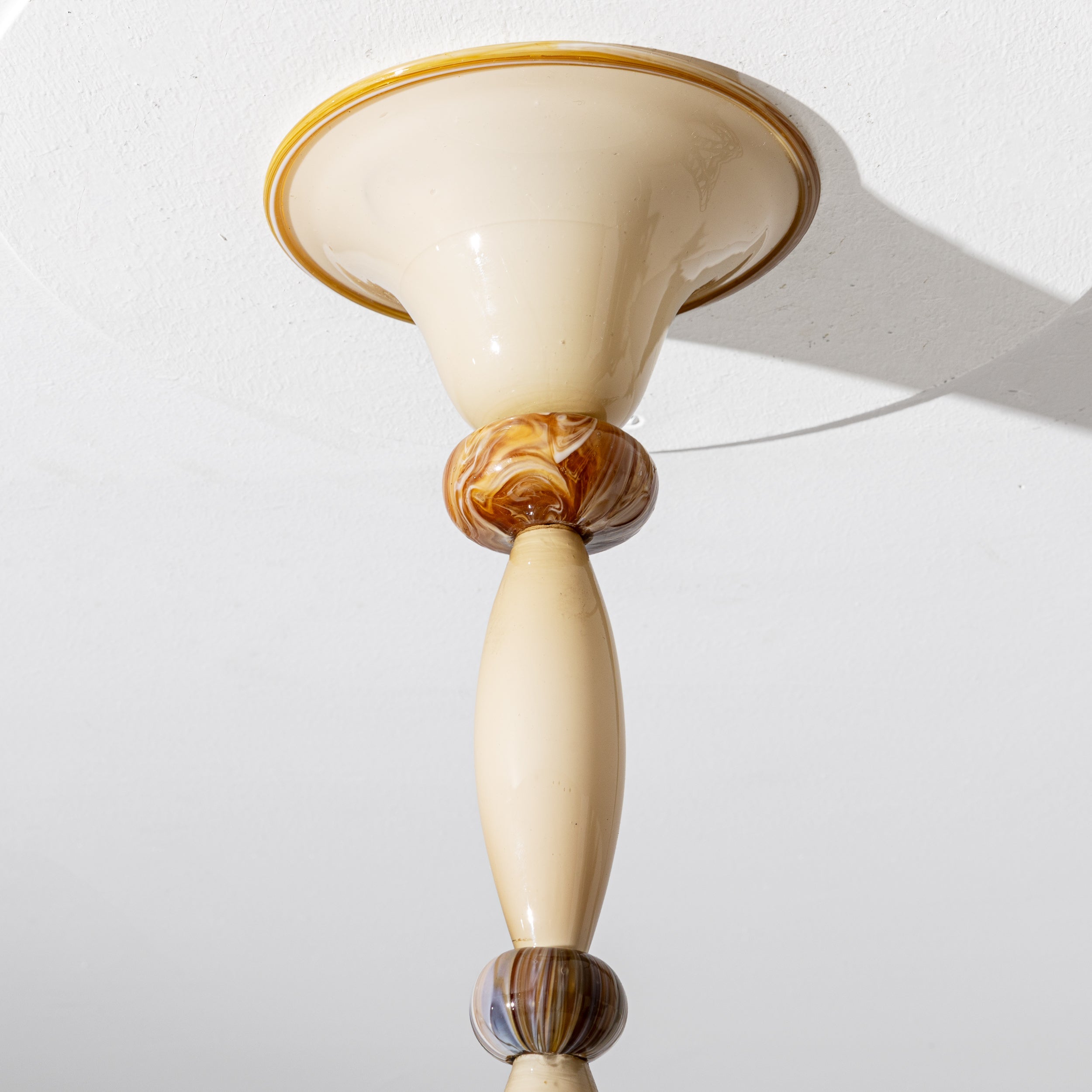 Vittorio Zecchin Murano Glass Chandelier from early 1930