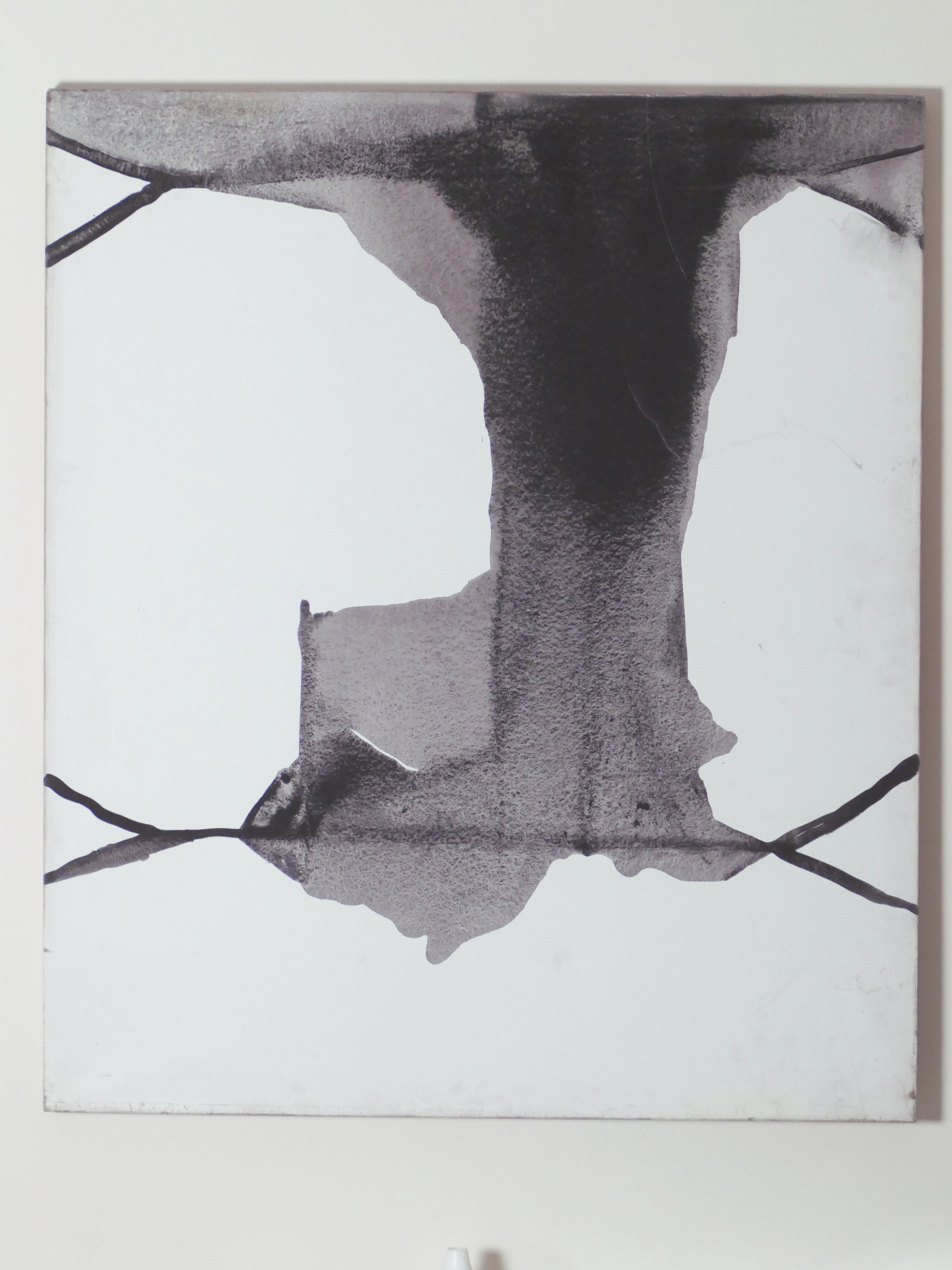 Guillermo Arizta ink on canvas 1991