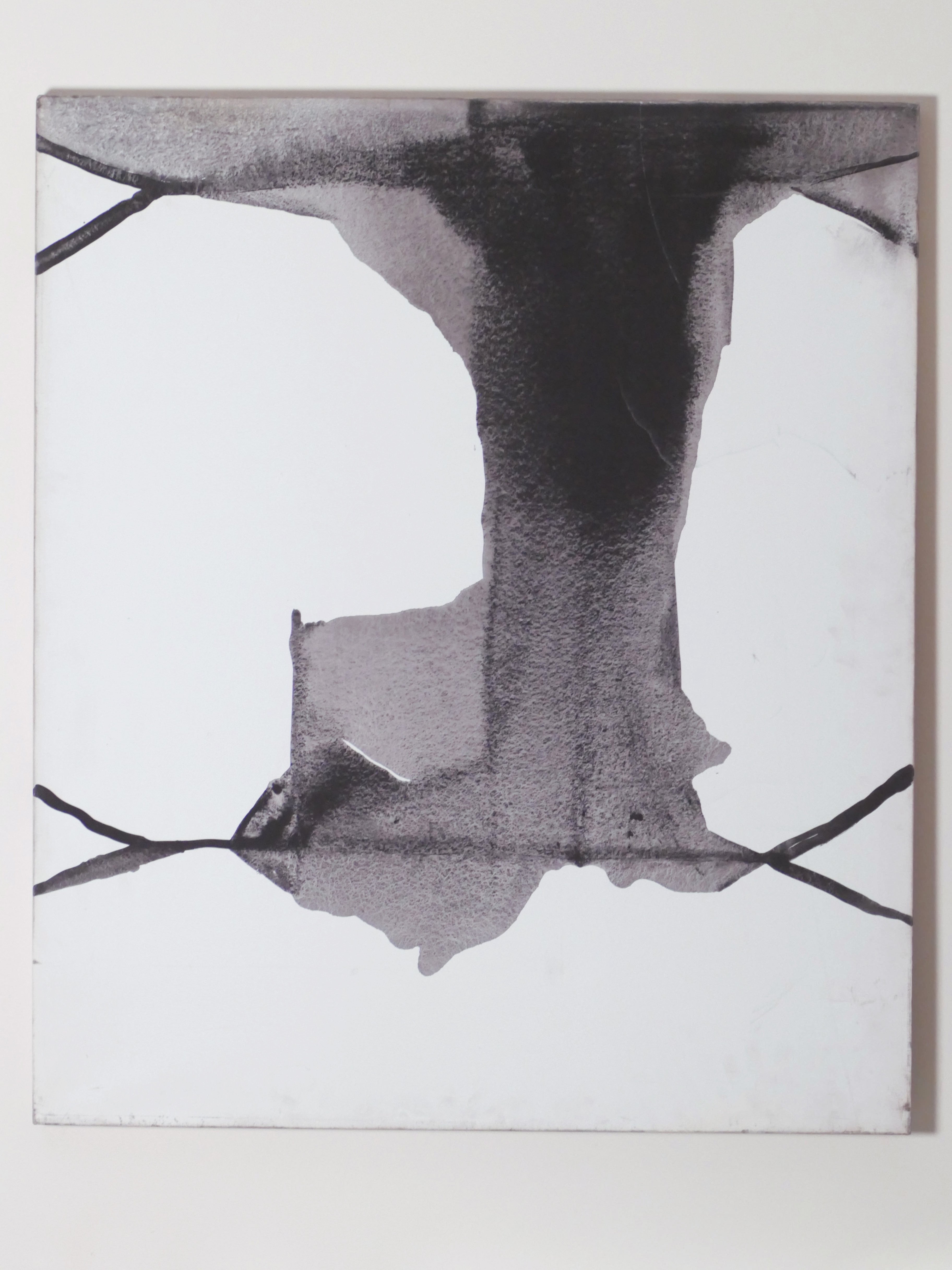 Guillermo Arizta ink on canvas 1991