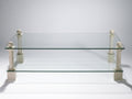 Philippe Barbier travertine coffee table 1970’s