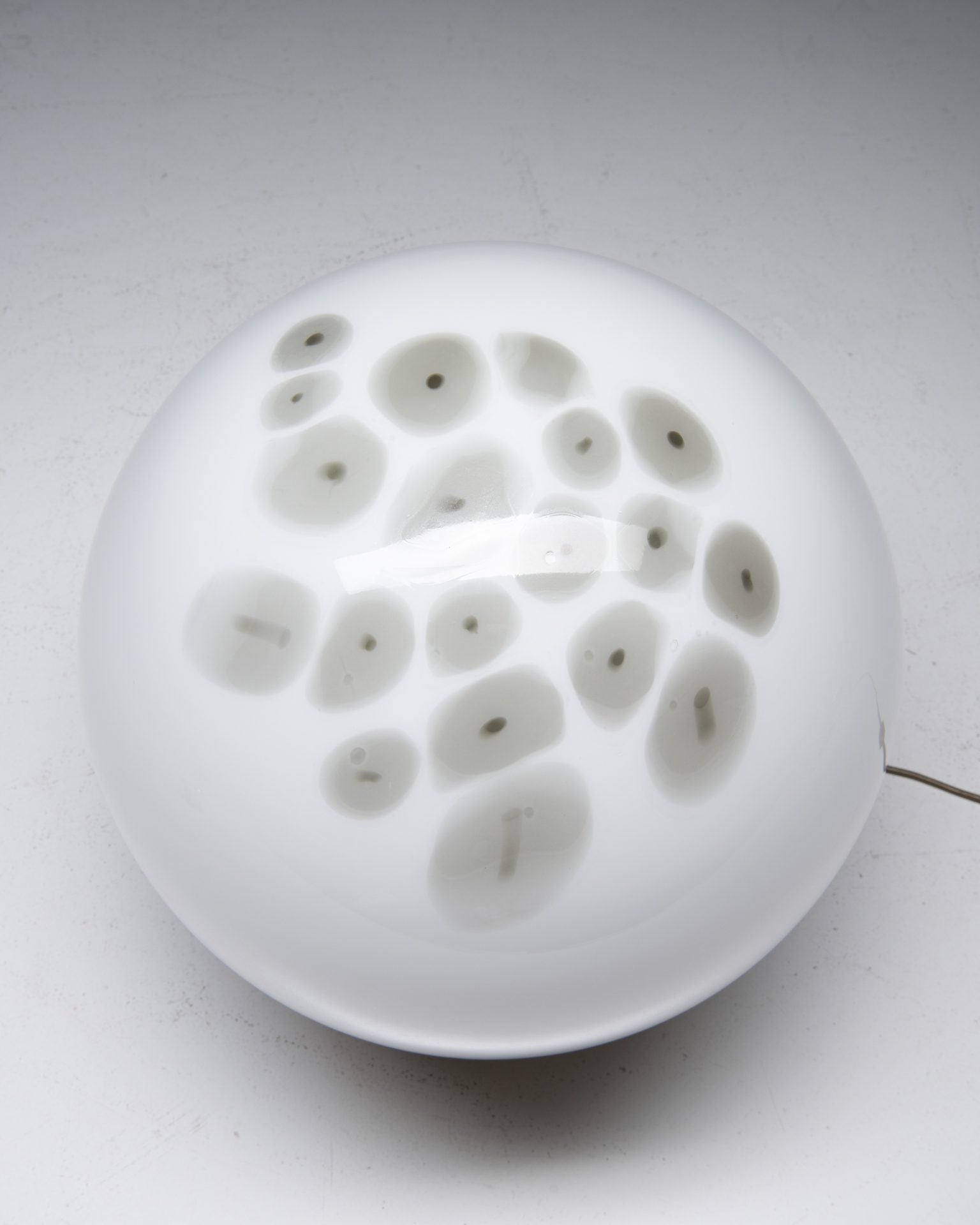 Large Murano Glass Floor Lamp