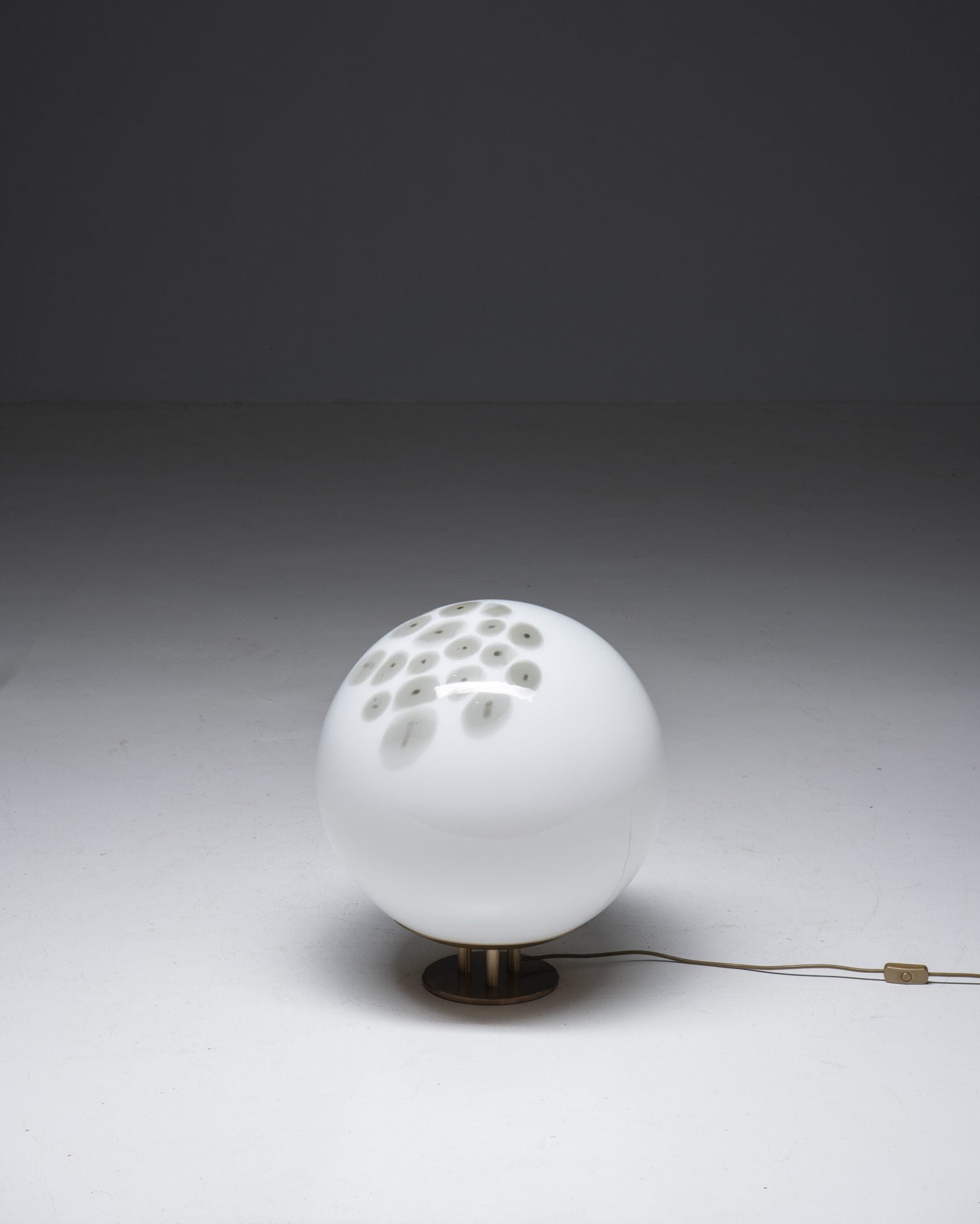 Large Murano Glass Floor Lamp