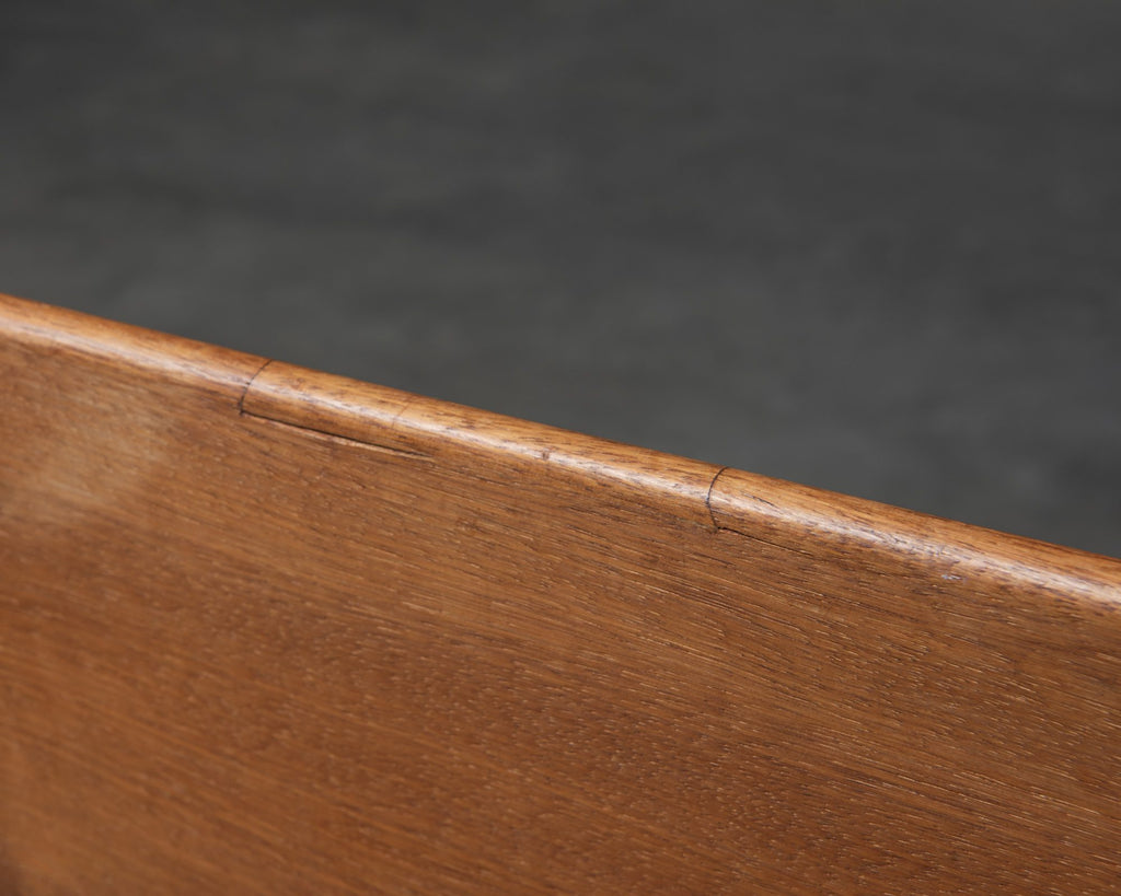 Bench in Solid Teak with Steel Frame