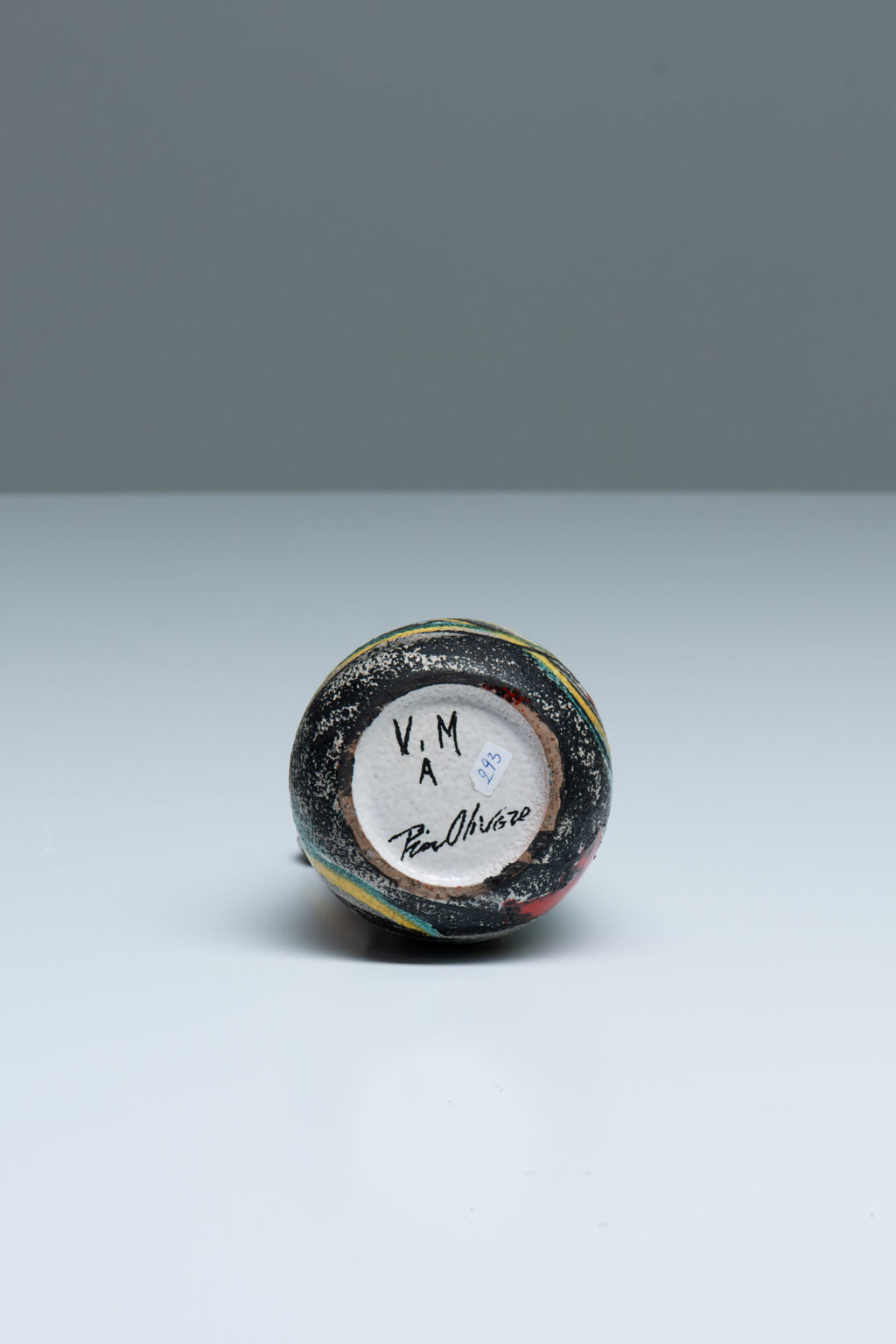 Vittoria Mazzotti Glazed Ceramic Vase