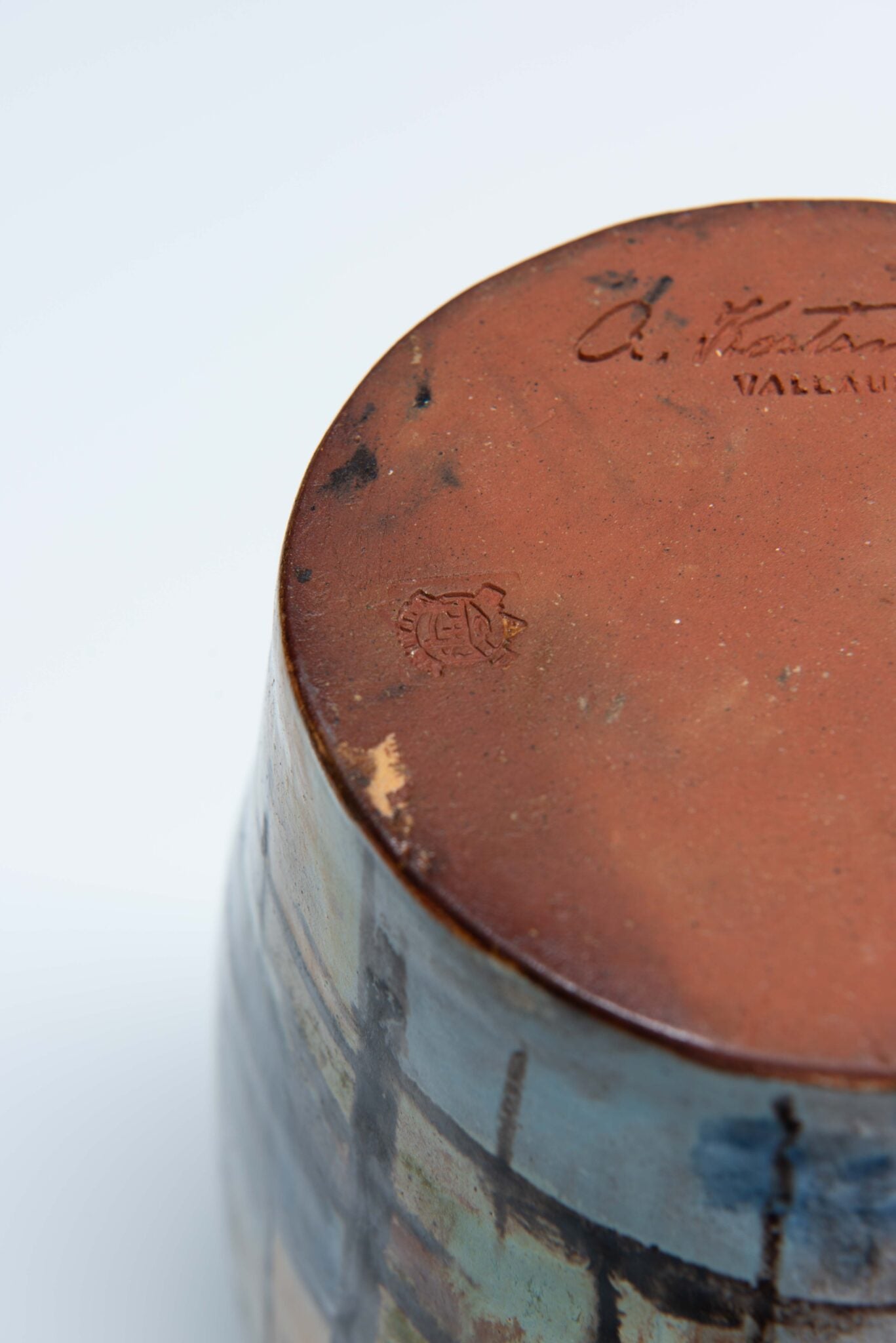 Alexandre Kostanda Vallauris Ceramic Vase