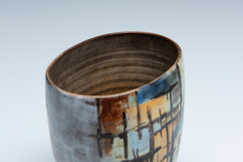Alexandre Kostanda Vallauris Ceramic Vase