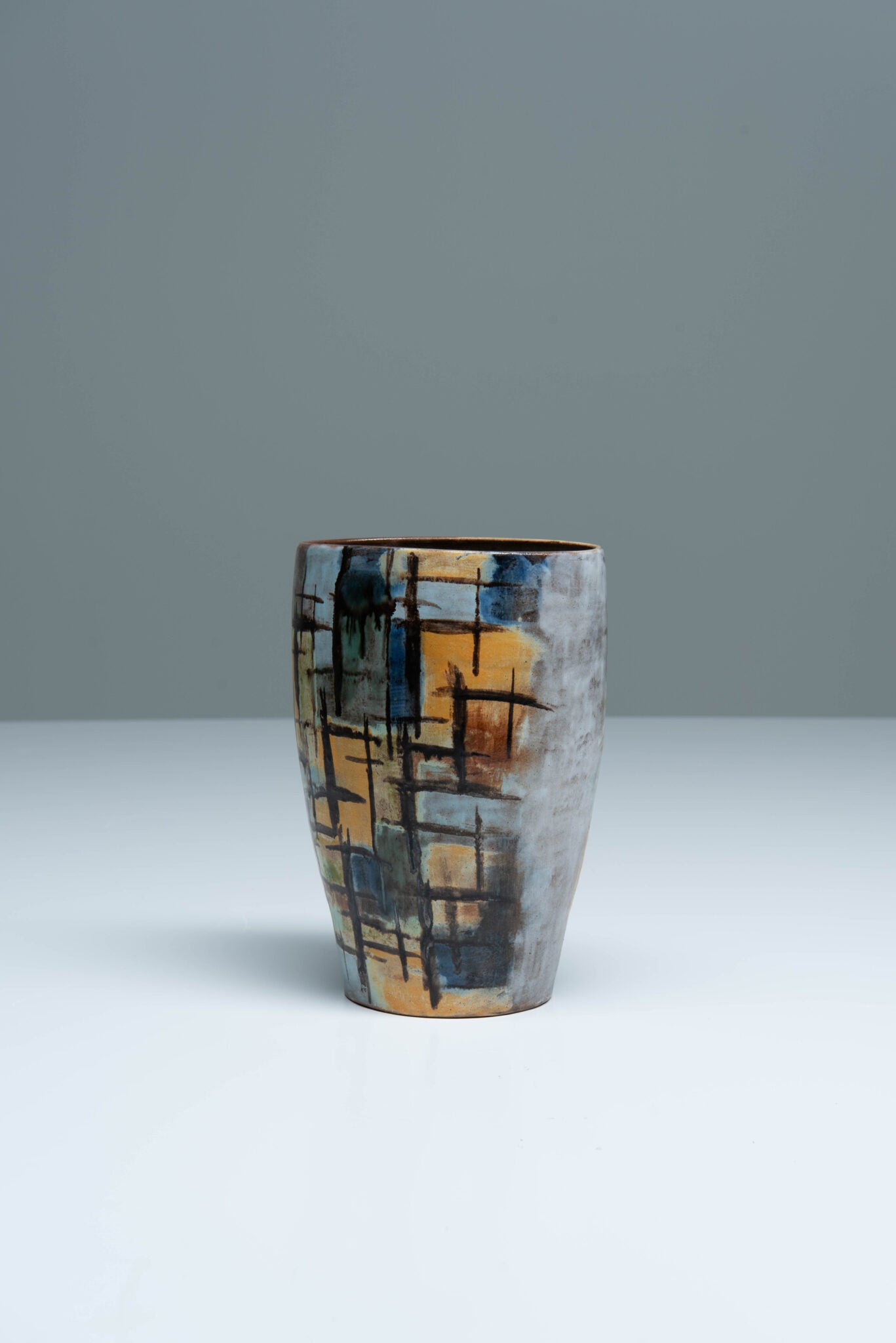 Alexandre Kostanda Vallauris Ceramic Vase