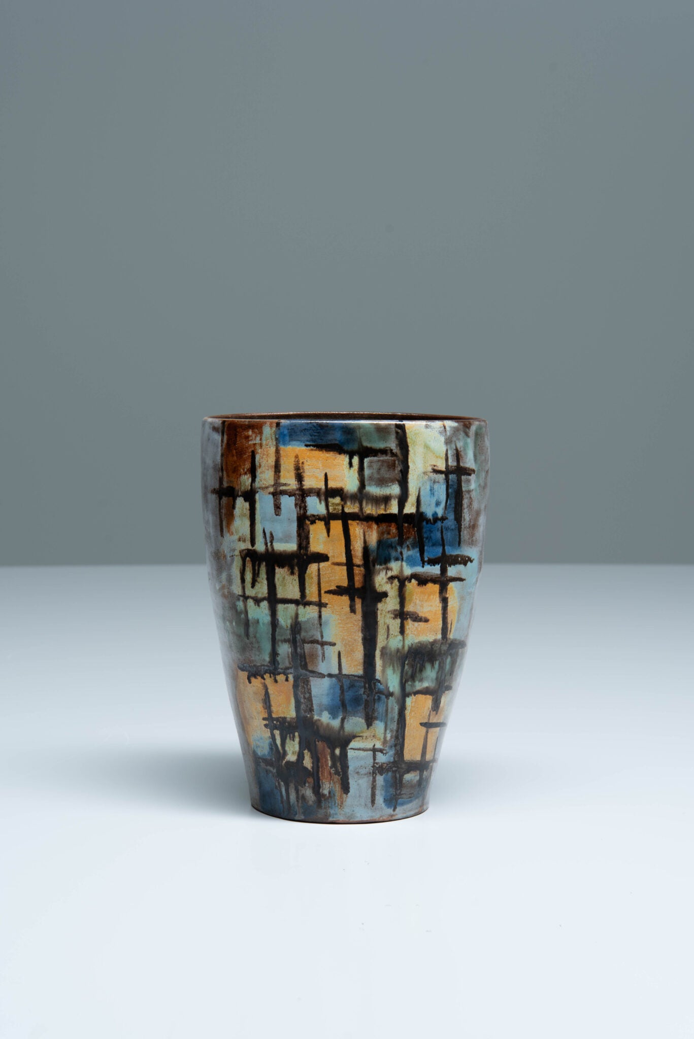 Alexandre Kostanda Vallauris Ceramic Vase