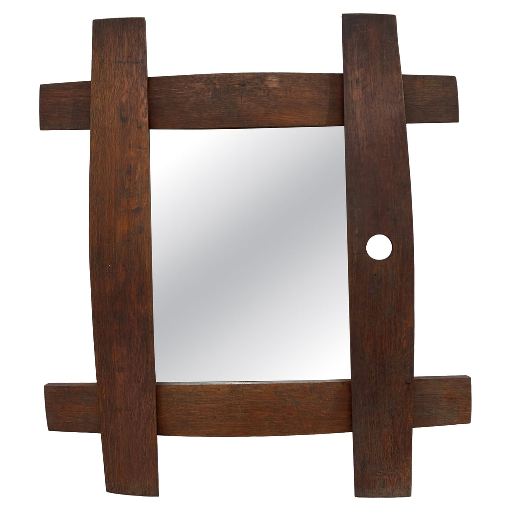 Large Brutalist french mirror circa 1960