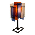 Nice french lamp in métal and plexiglas in the taste of Jean Boris Lacroix