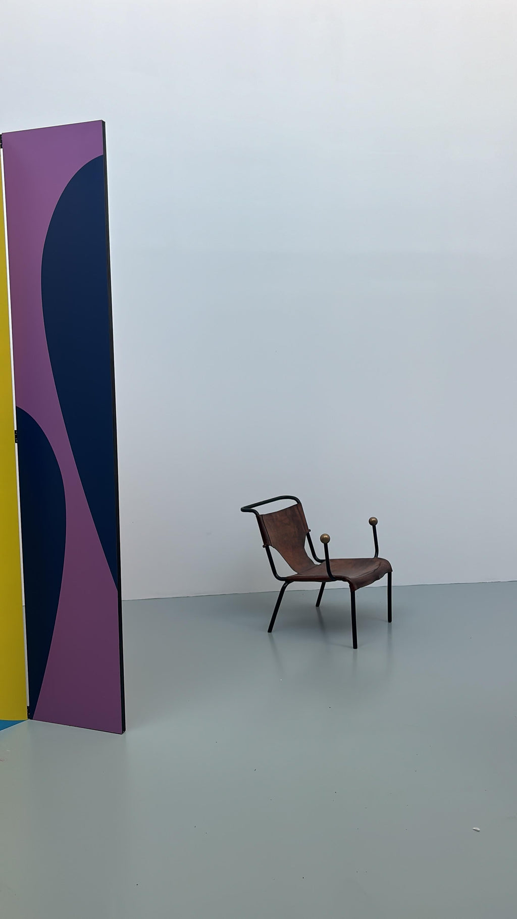 Scarce bola chair by Lina Bo bardi, early edition