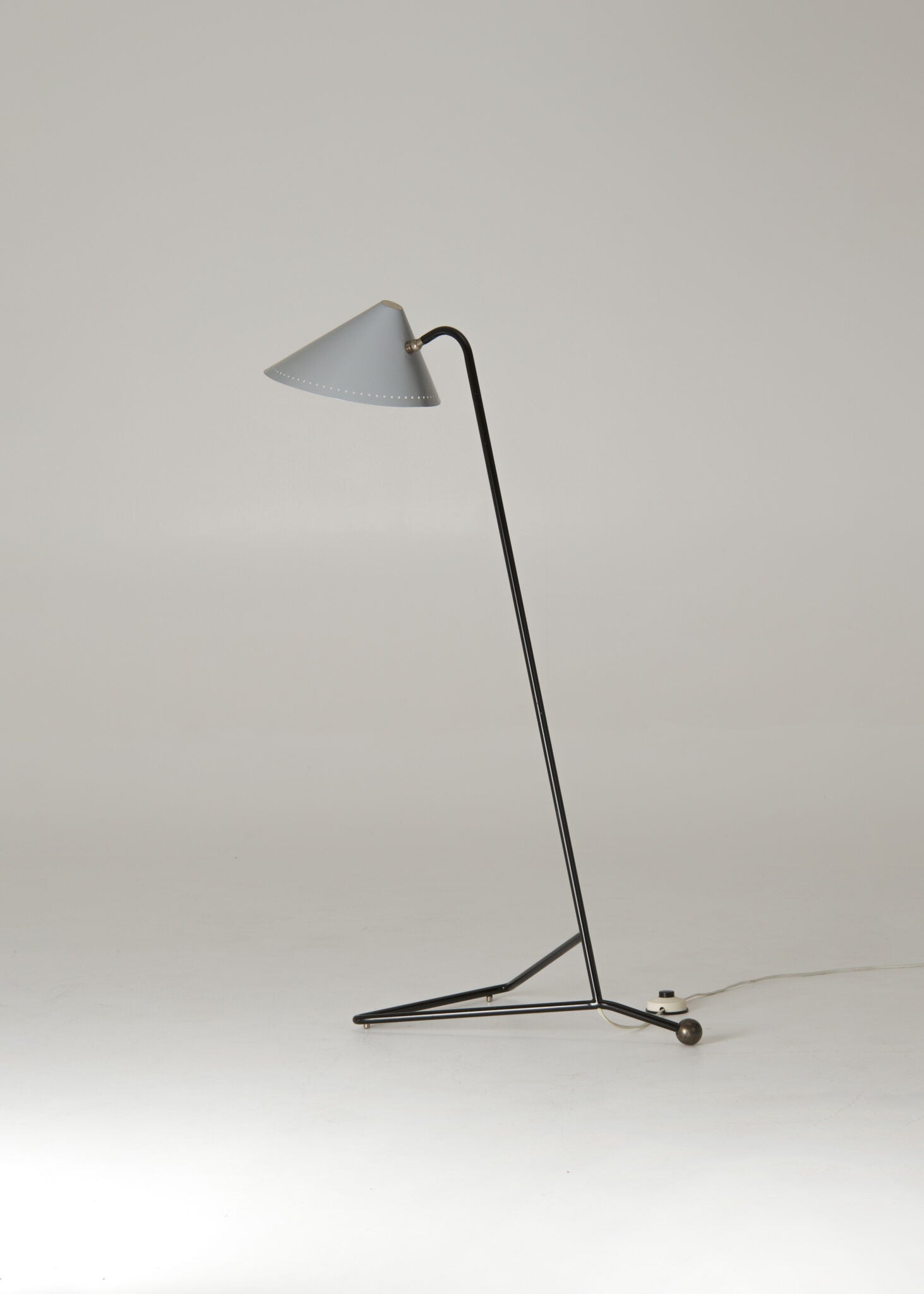 Herman Busquet A rare 1955 mid-century floor lamp