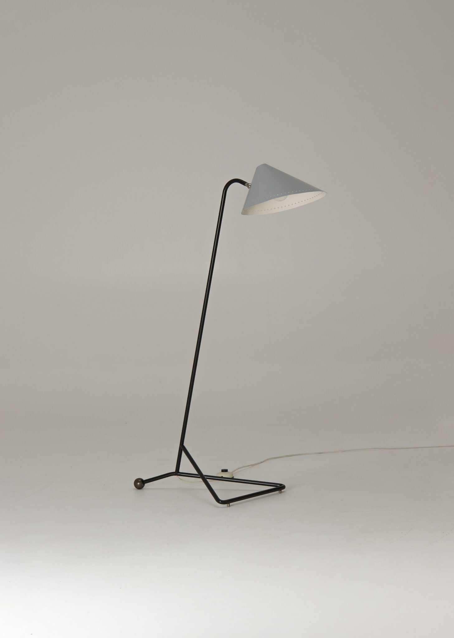Herman Busquet A rare 1955 mid-century floor lamp