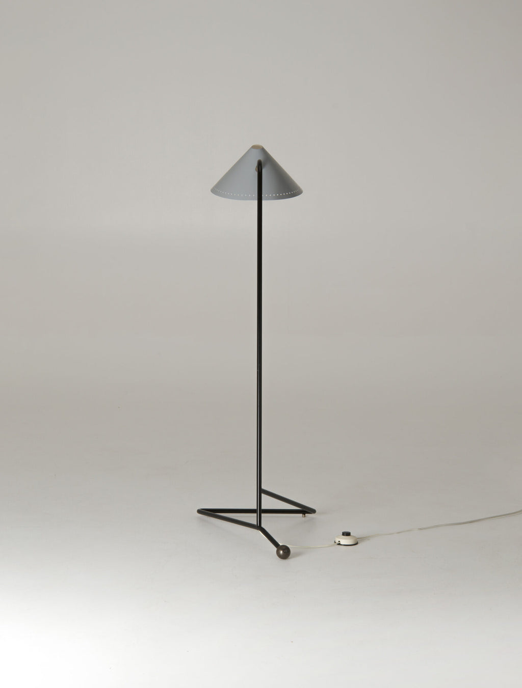 Herman Busquet A rare 1955 mid-century floor lamp