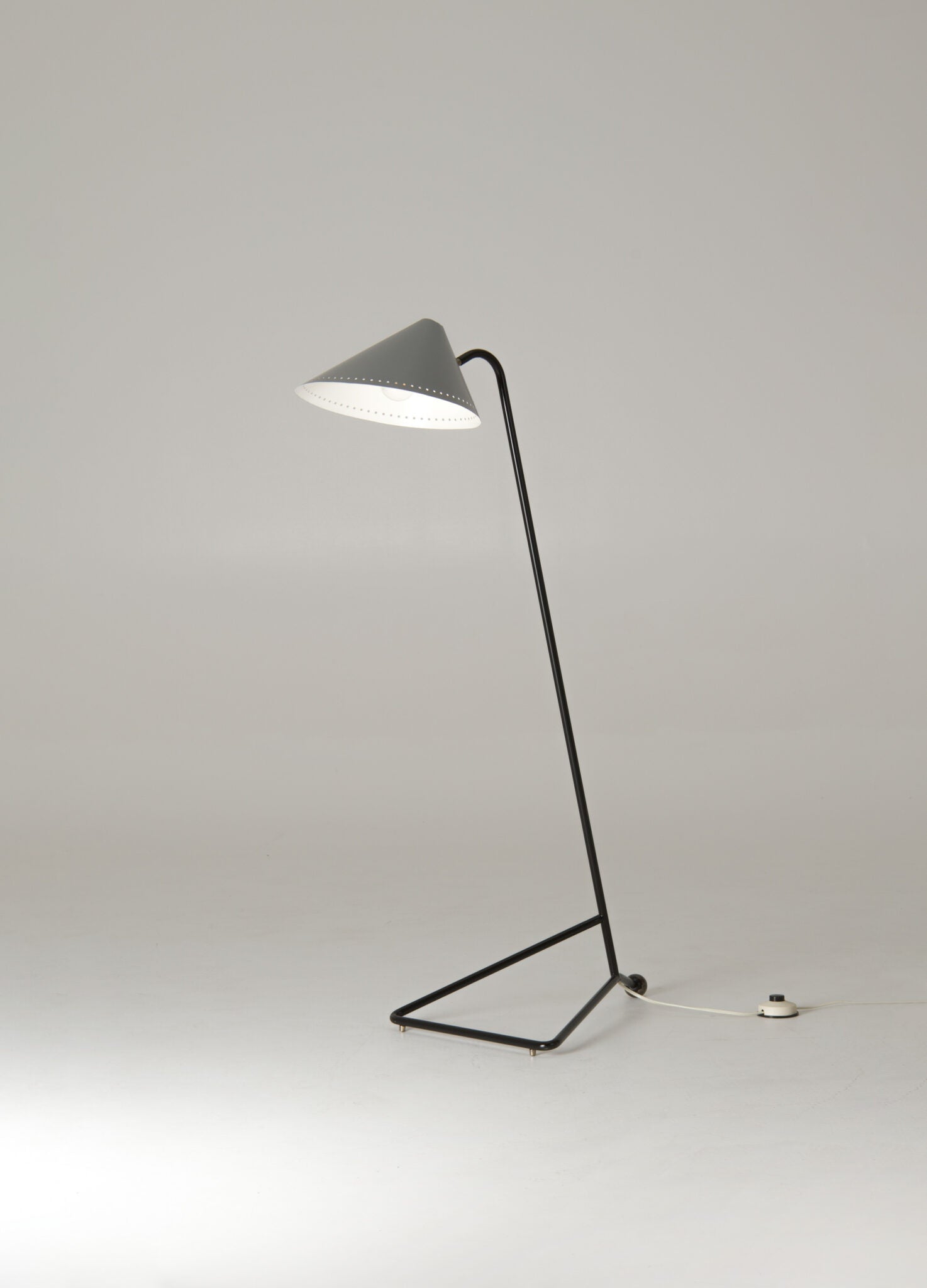 Herman Busquet A rare 1955 mid-century floor lamp