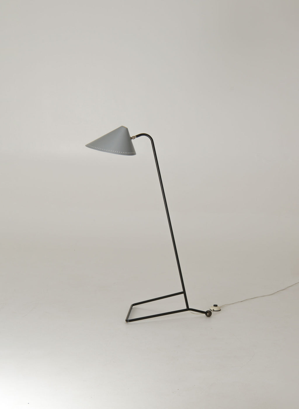 Herman Busquet A rare 1955 mid-century floor lamp