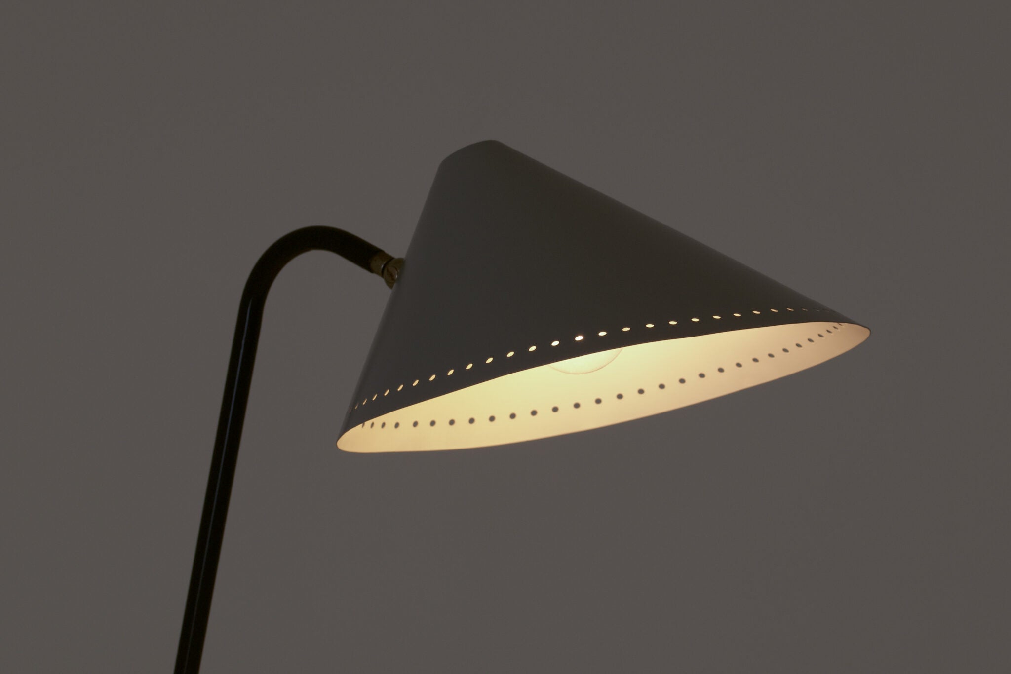 Herman Busquet A rare 1955 mid-century floor lamp