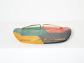 Aldo Tura goatskin and brass small serving tray for Macabo Milano 1960