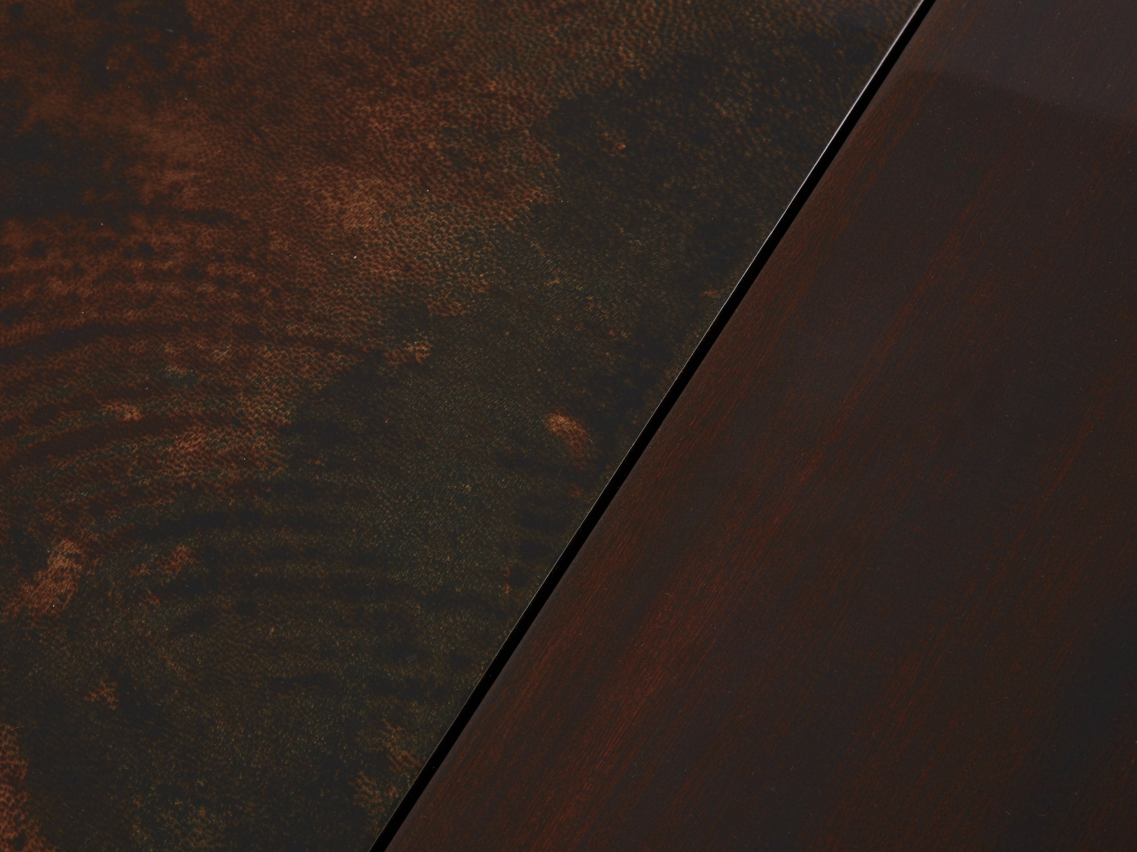 Aldo Tura large goatskin parchment dining table 1960s