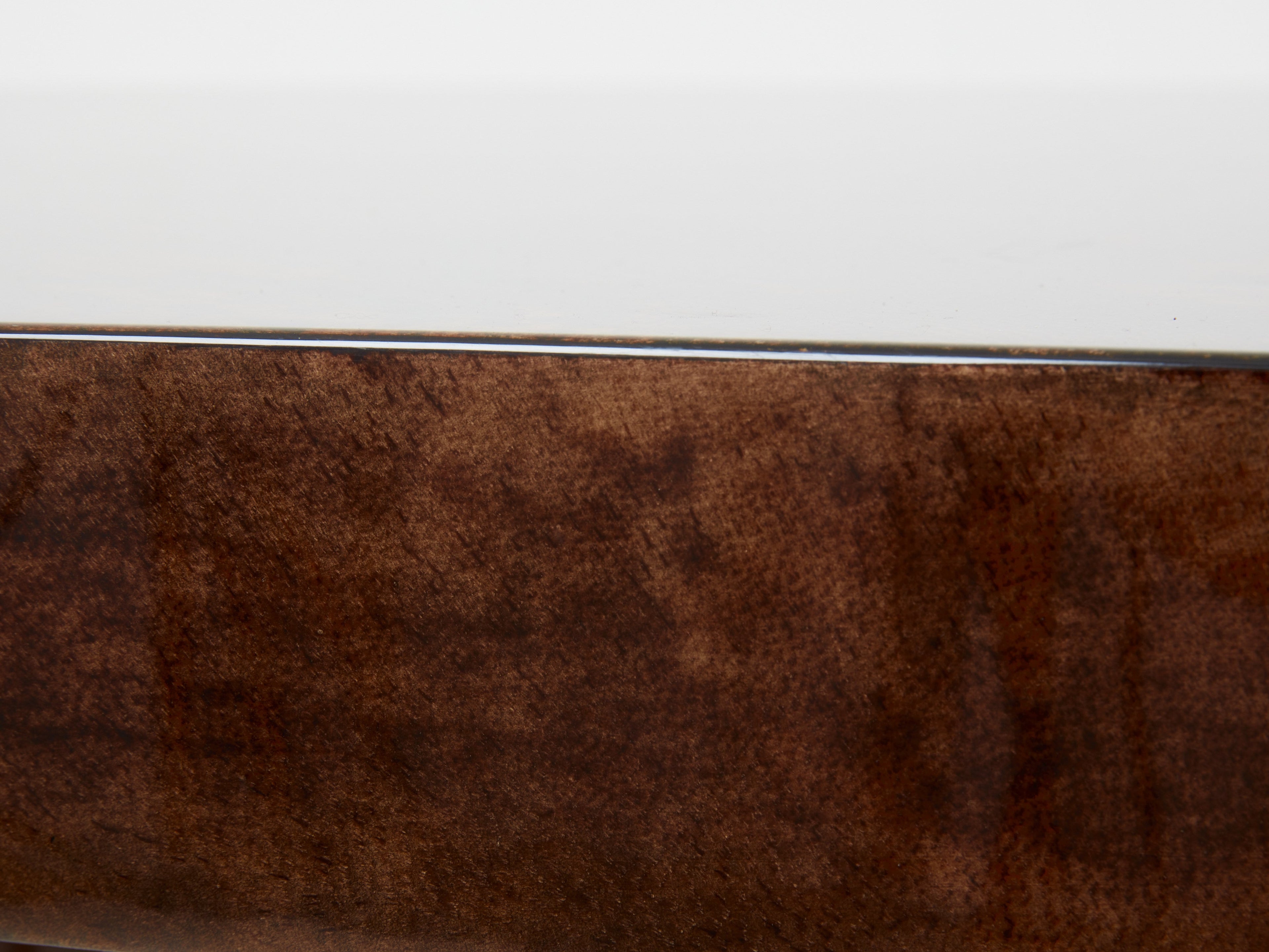 Aldo Tura large goatskin parchment dining table 1960s