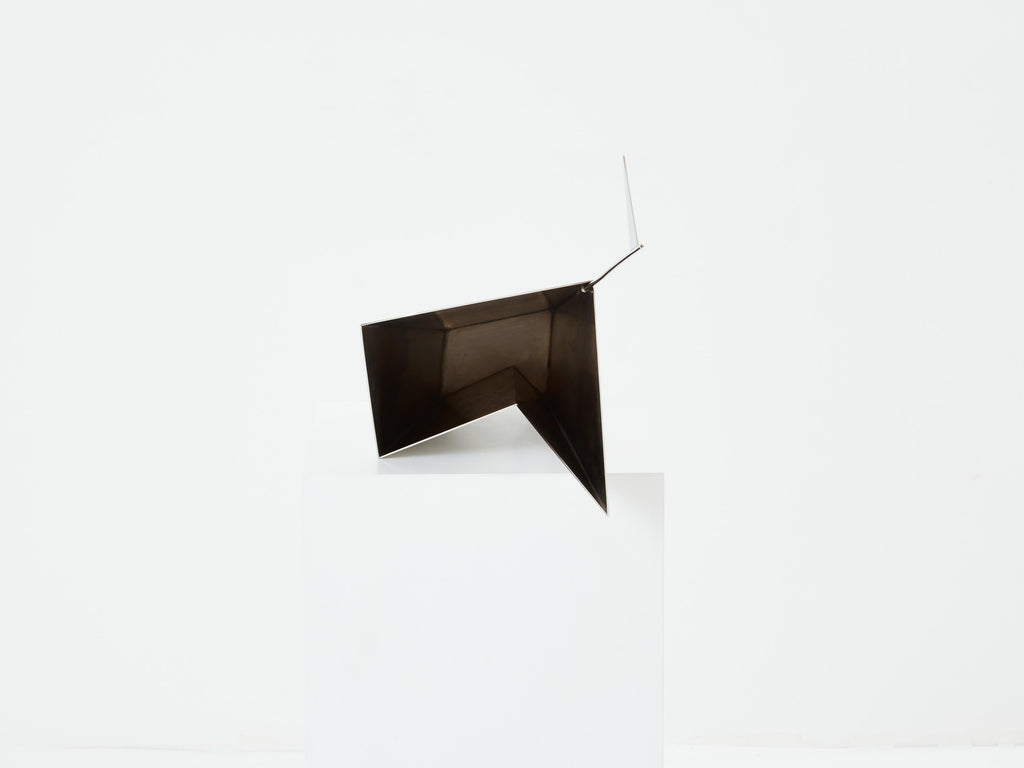 Alessandro Mendini for Cleto Munari silver plated vase 2014