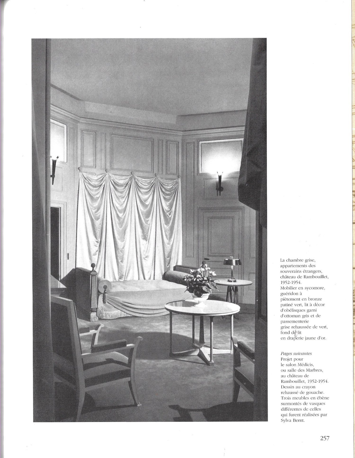 André Arbus sycamore gueridon side table 1940