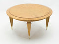 André Arbus ash wood neoclassical coffee table 1940s
