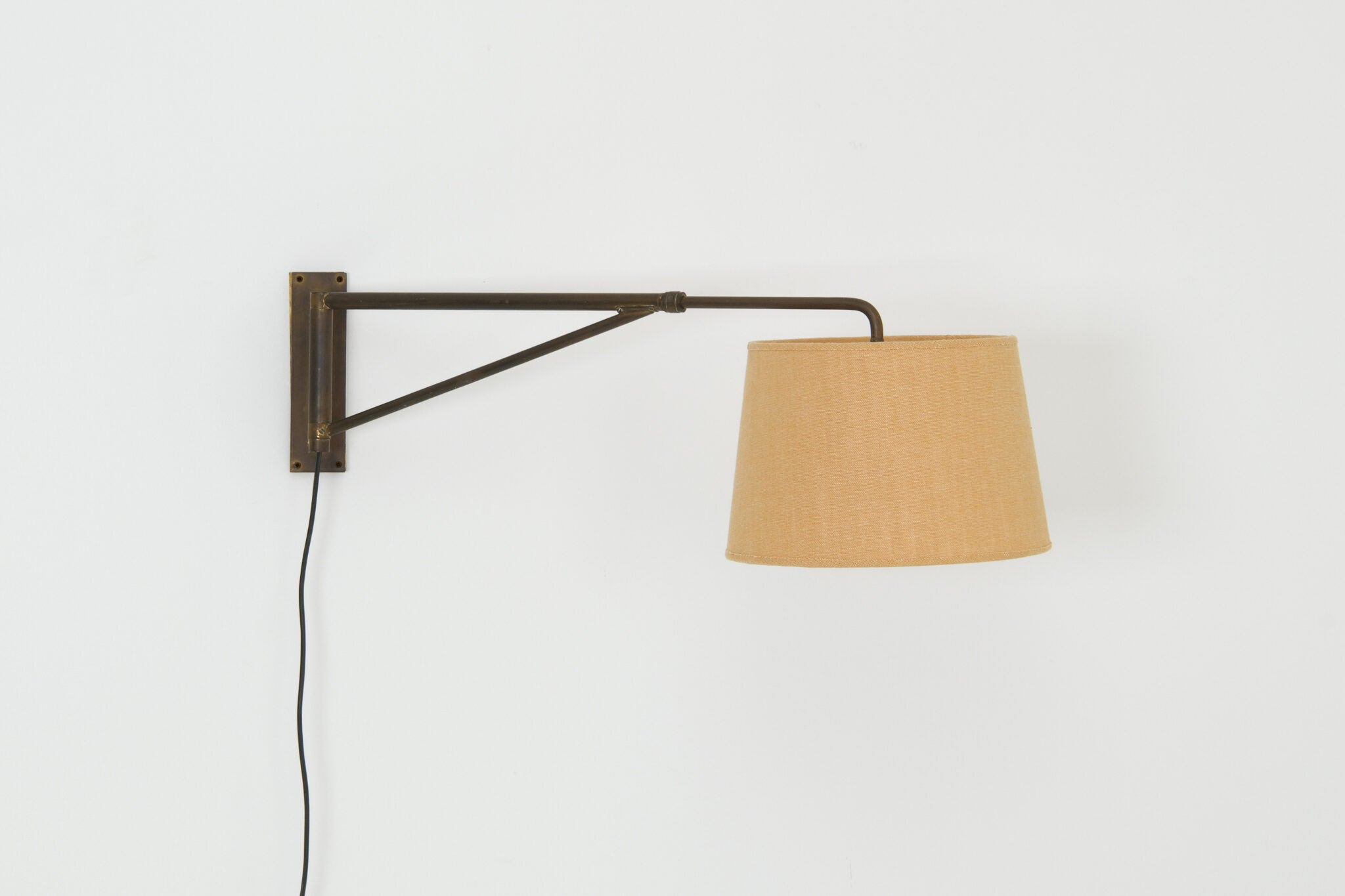 Art Deco Swing-Arm Wall Lamp