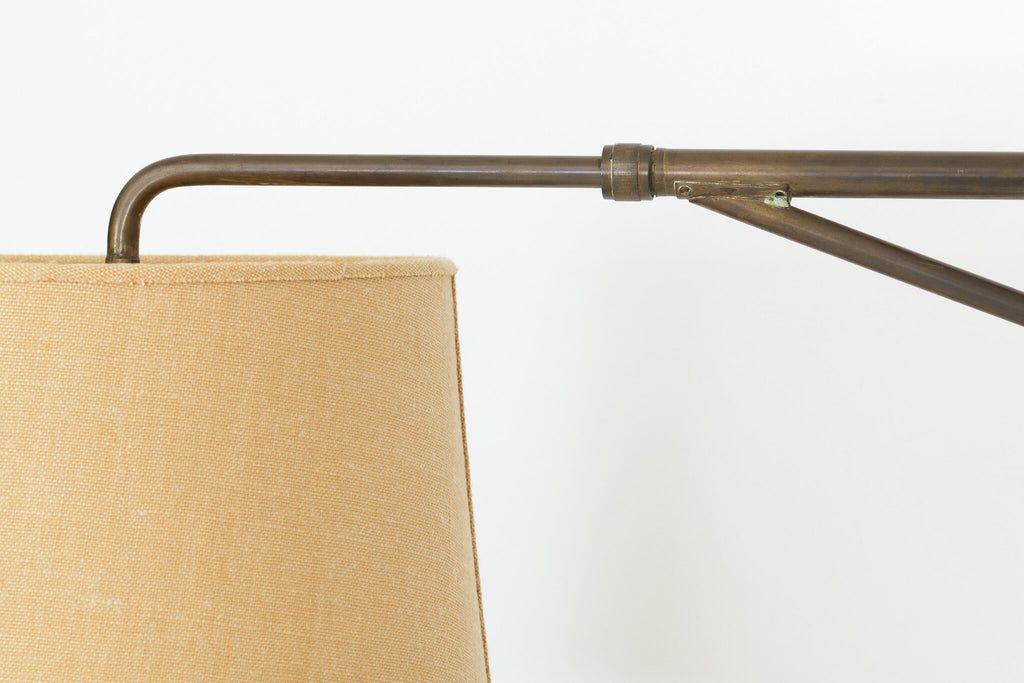 Art Deco Swing-Arm Wall Lamp