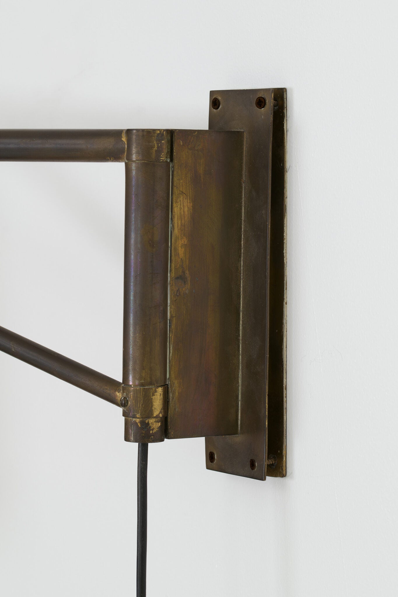 Art Deco Swing-Arm Wall Lamp