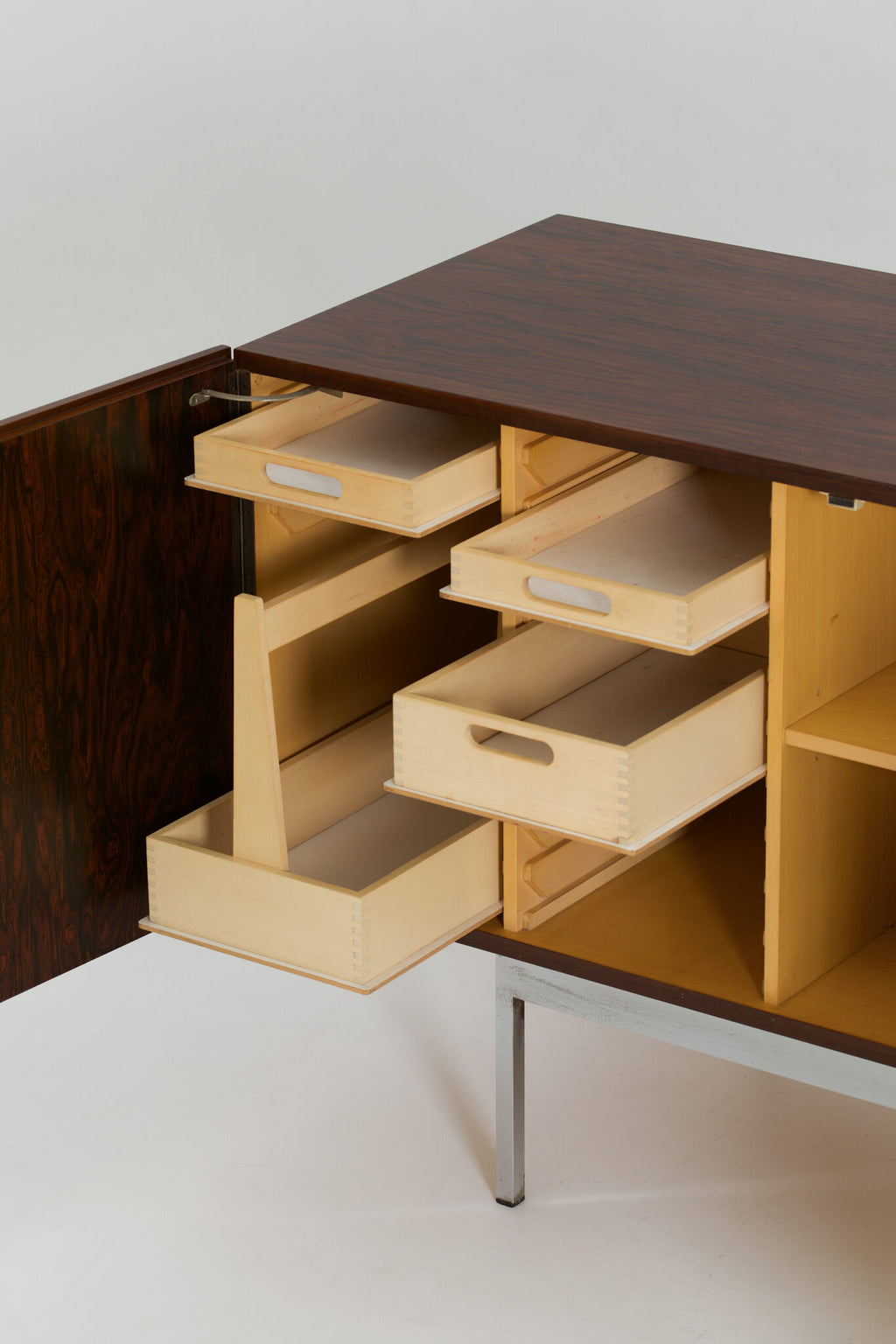 Dieter Waeckerlin B40 Minimalist Sideboard in Rosewood