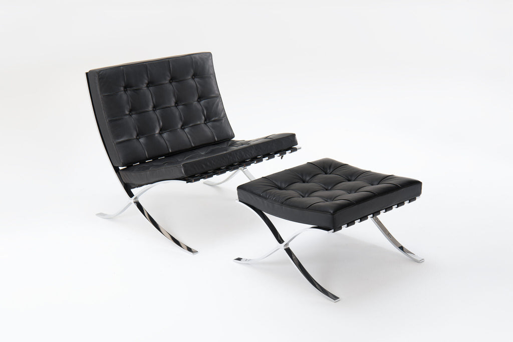 Mies van der Rohe BARCELONA CHAIR & OTTOMAN