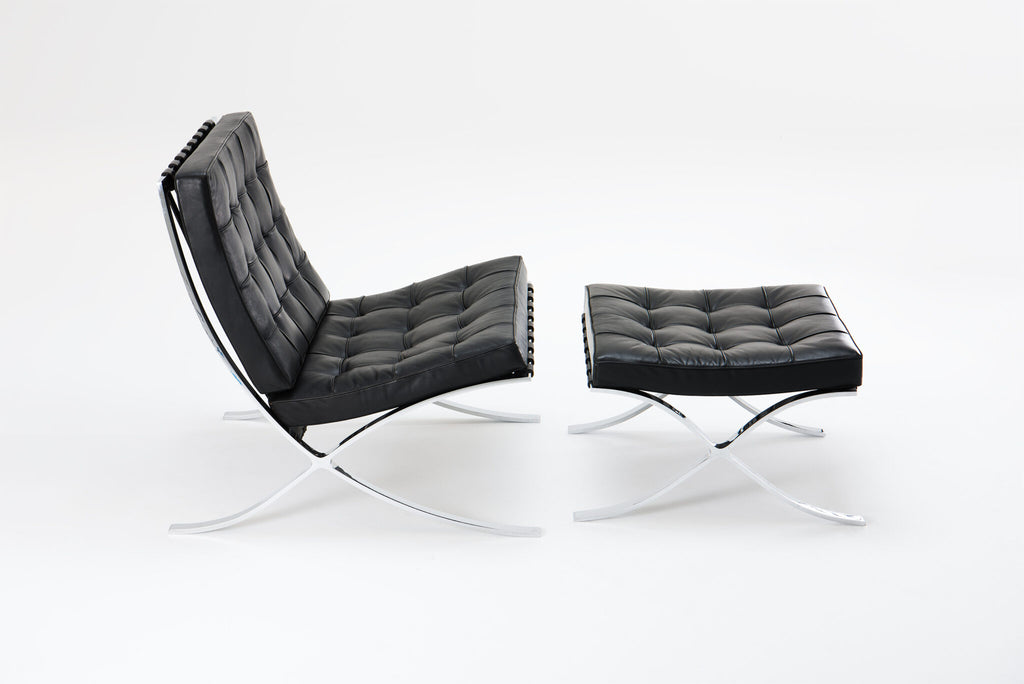 Mies van der Rohe BARCELONA CHAIR & OTTOMAN