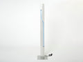 Blue Neon steel Floor Lamp by Rudi Stern and Dan Chelsea for Kovacs 1983