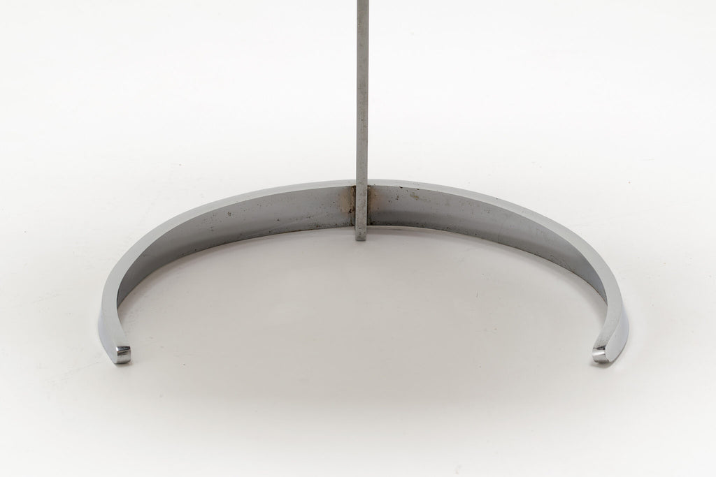Boris Tabacoff Sculptural “Scimitar” Dining Set in Burgundy Bouclé