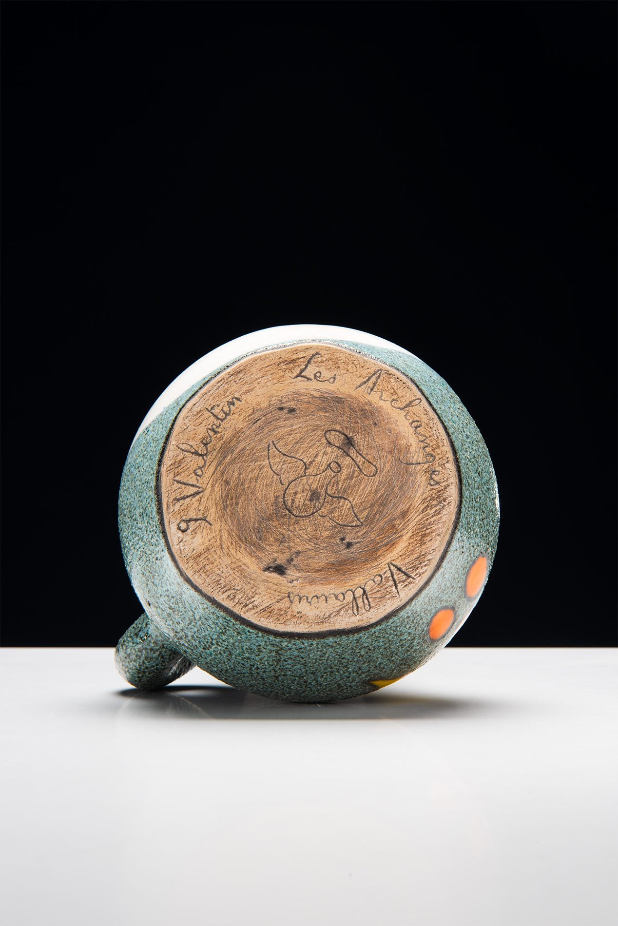 Gilbert Valentin & Les Archanges Ceramic Vase