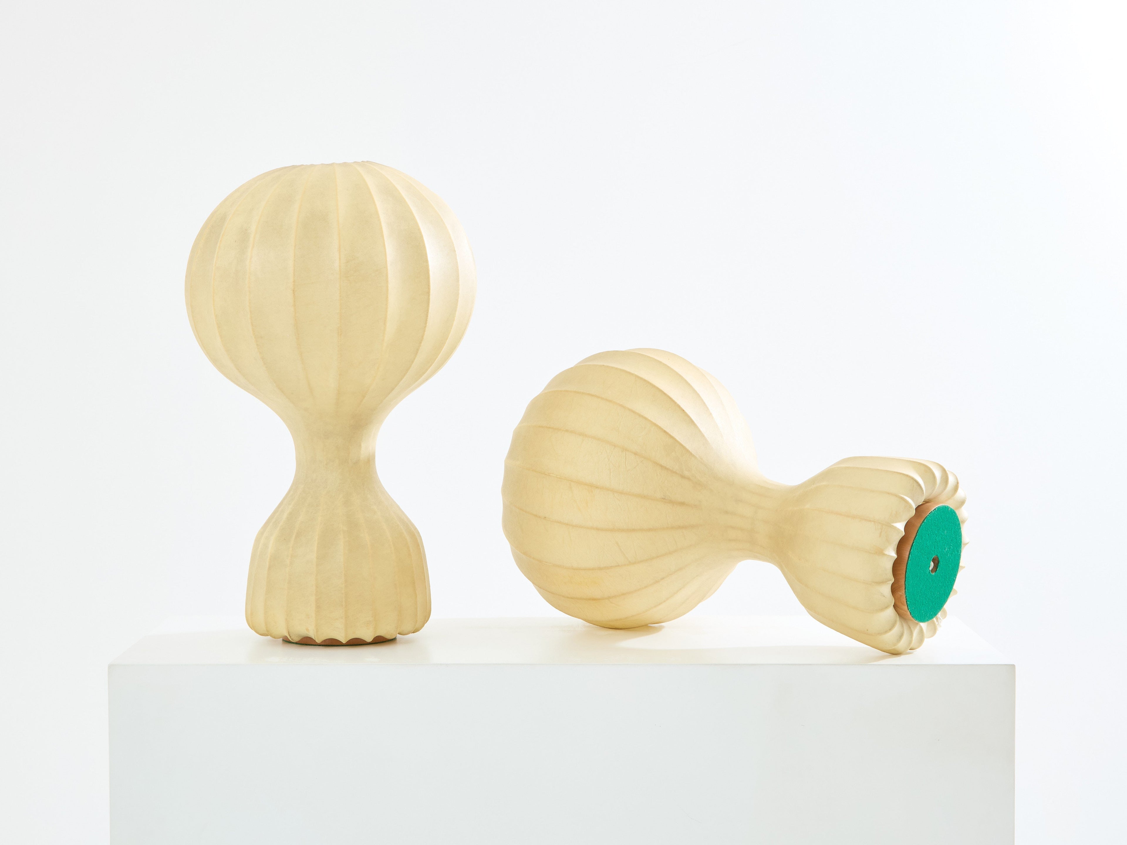 Castiglioni pair of first edition Gatto Grande lamps early 1960s