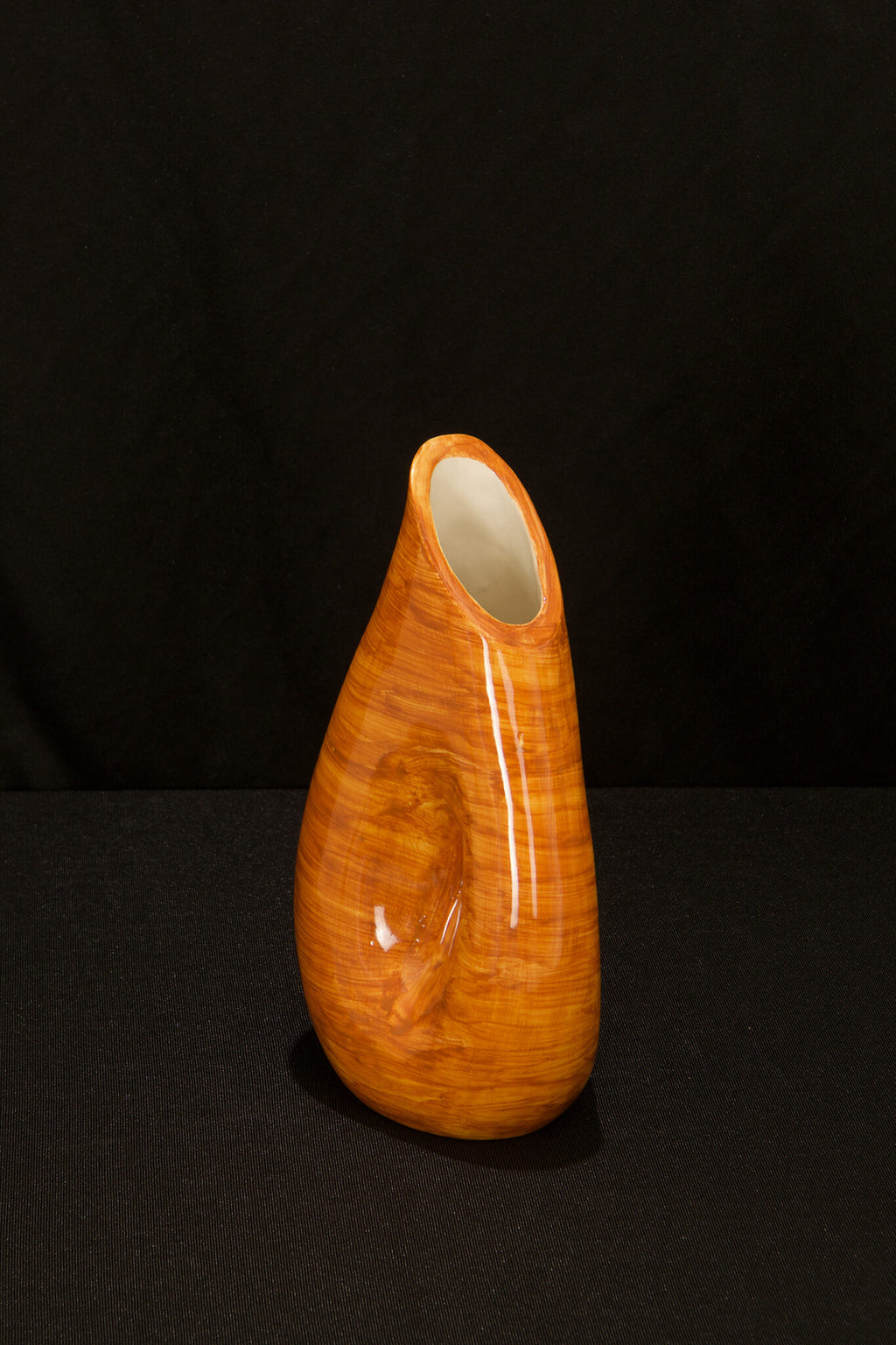 l'Anverre, Sem Schanzer Ceramic Carafe in orange