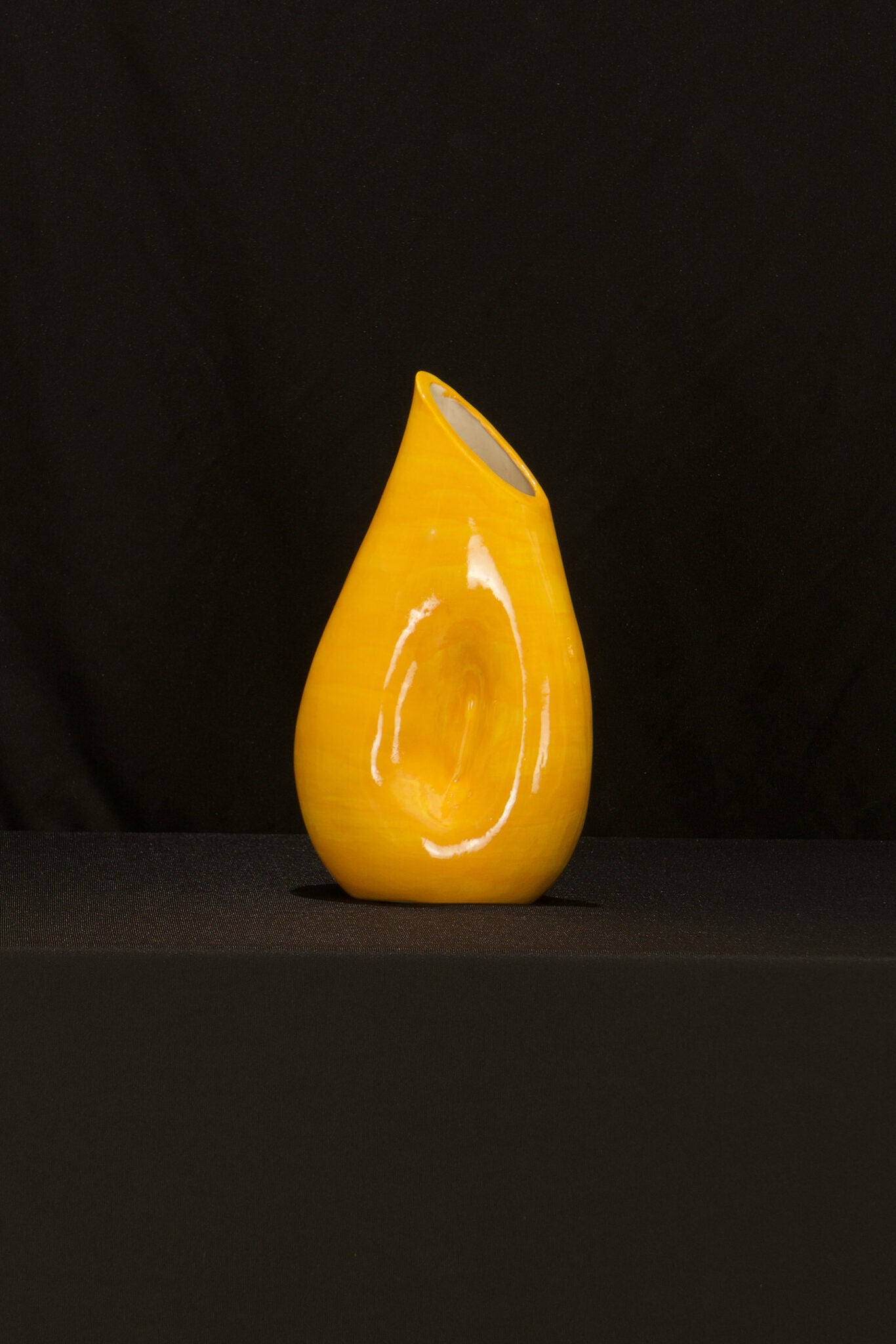 l'Anverre, Sem Schanzer Ceramic Carafe in yellow