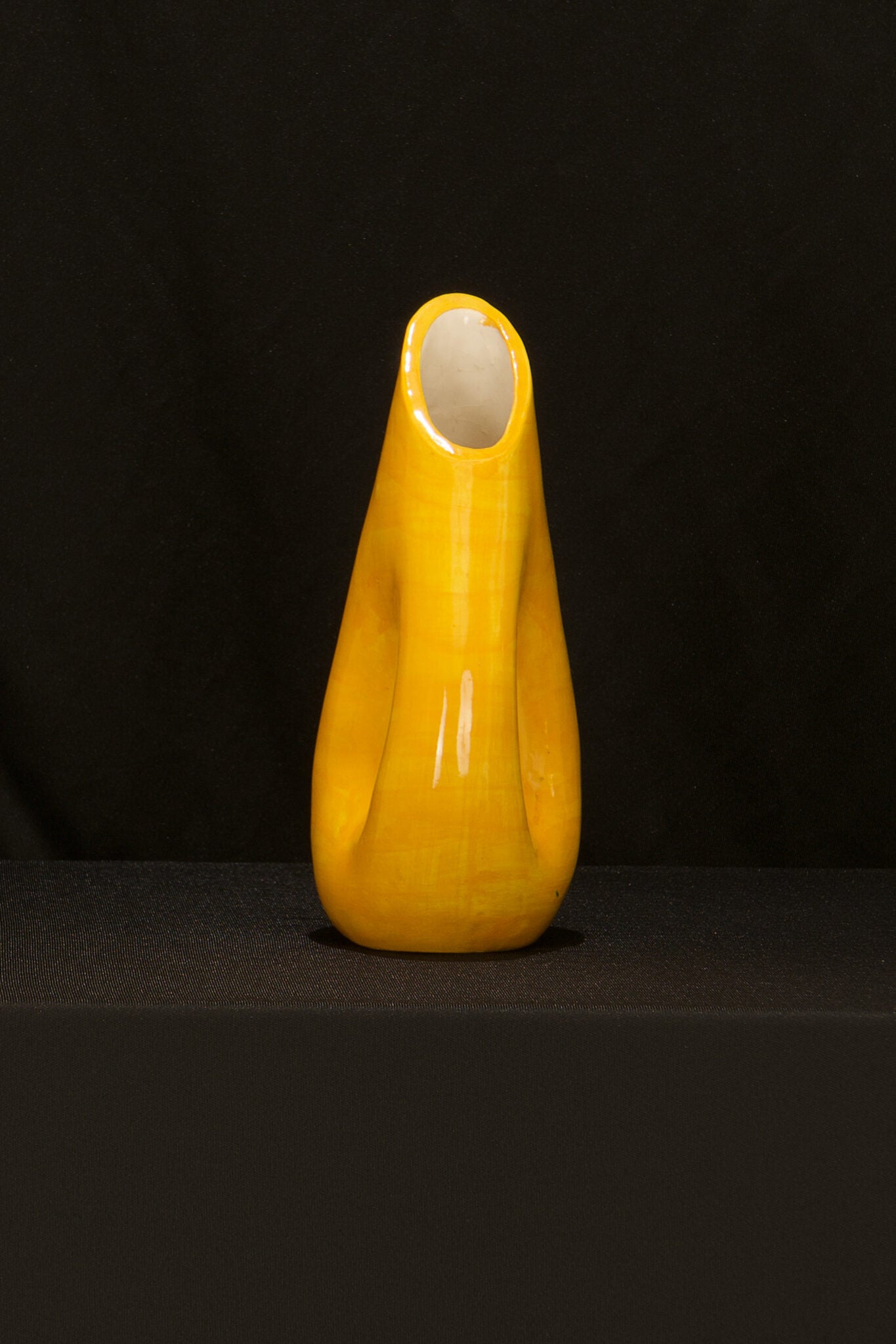 l'Anverre, Sem Schanzer Ceramic Carafe in yellow