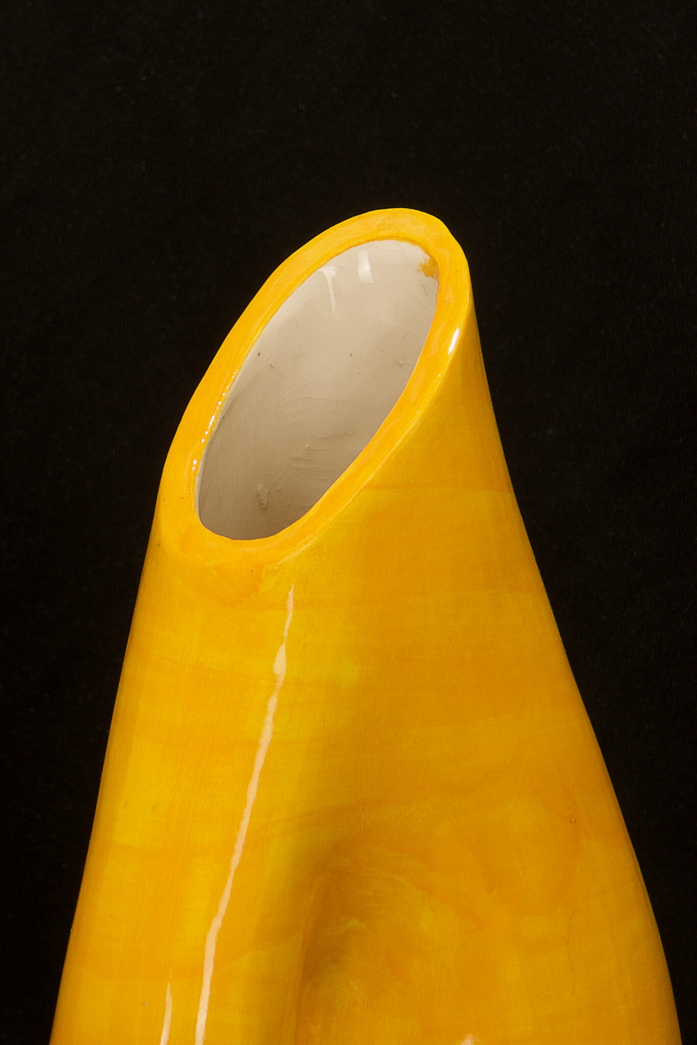 l'Anverre, Sem Schanzer Ceramic Carafe in yellow
