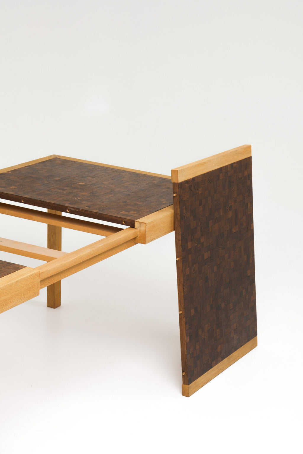 Checkered Extendable Dining Table