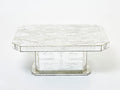 Mirror mosaic coffee table by Daniel Clement 1970s