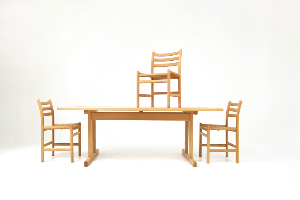 Poul Volther Set of 4 Dining Chairs – Model 350