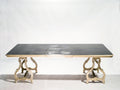 Early XXth century stamped Maison Jansen Regence dining table