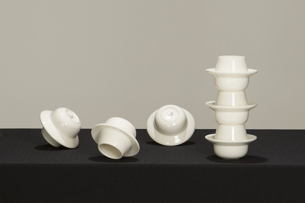 l'Anverre, Sem Schanzer Set of lungo ‘Flying Saucers’ Coffee Cups