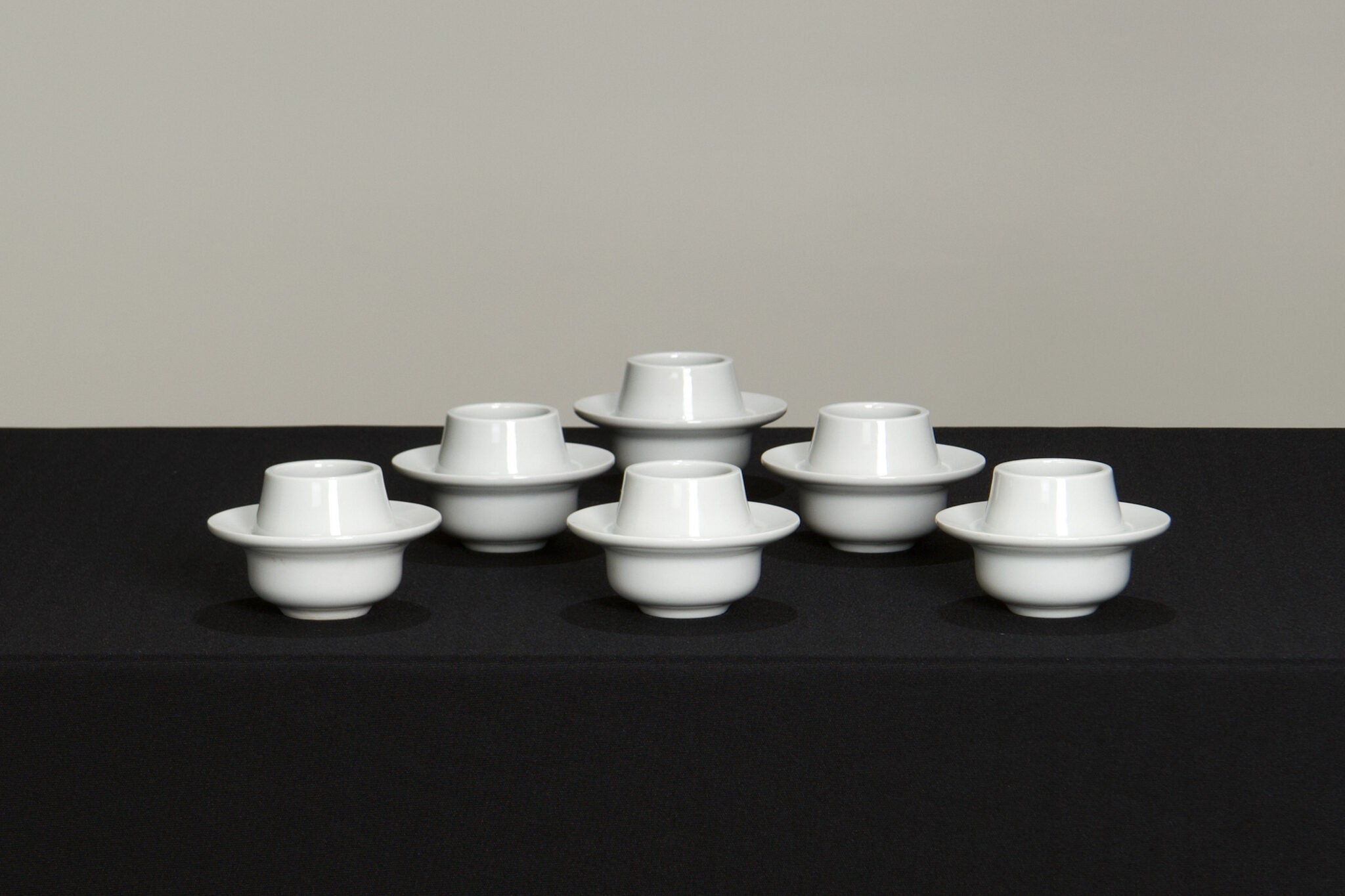 l'Anverre, Sem Schanzer Set of espresso ‘Flying Saucers’ Coffee Cups