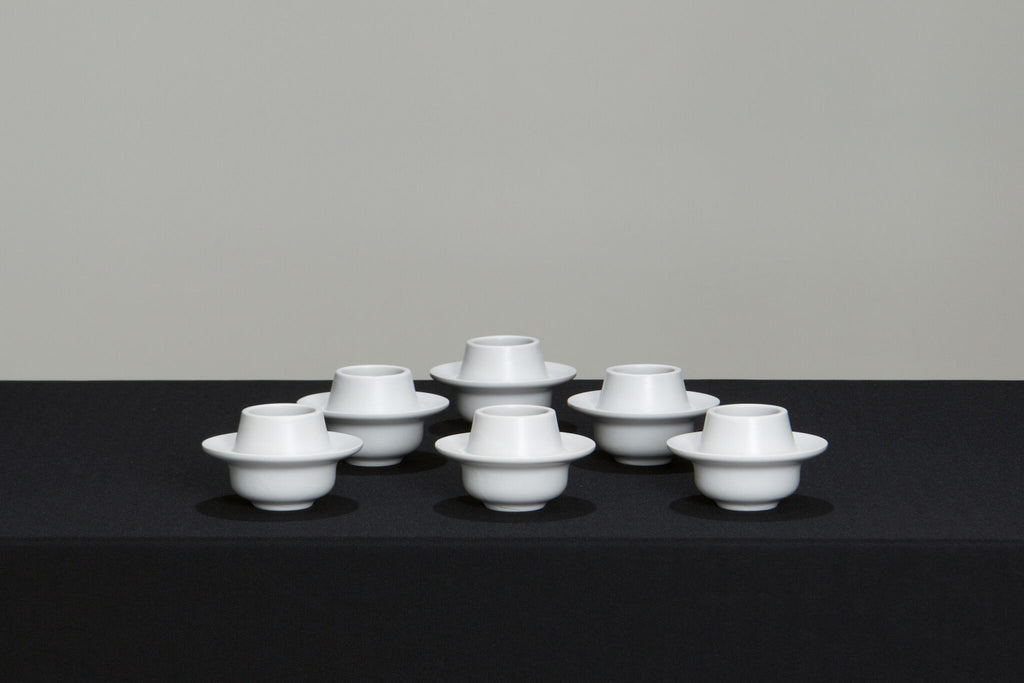 l'Anverre, Sem Schanzer Set of espresso ‘Flying Saucers’ Coffee Cups