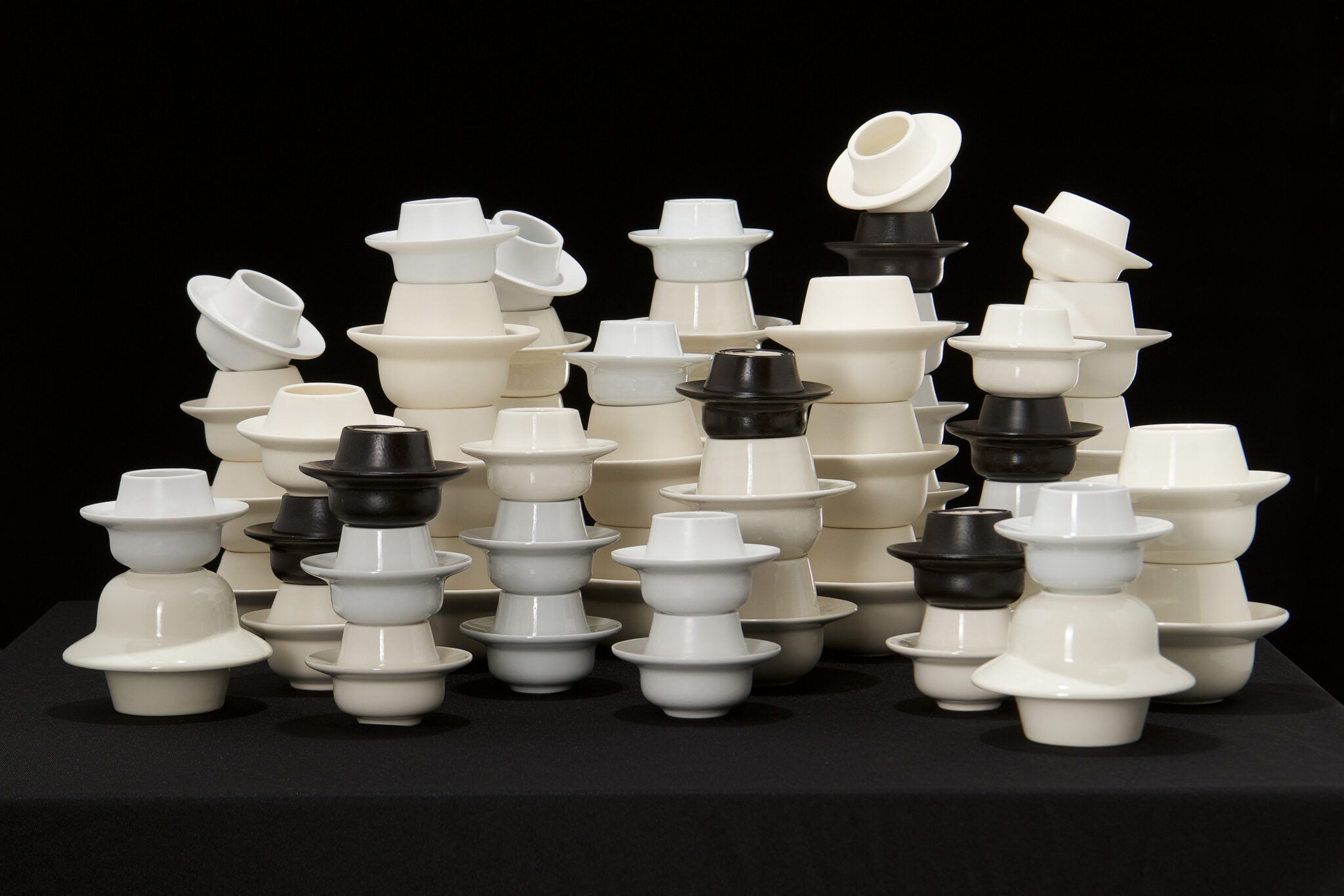 l'Anverre, Sem Schanzer Set of lungo ‘Flying Saucers’ Coffee Cups