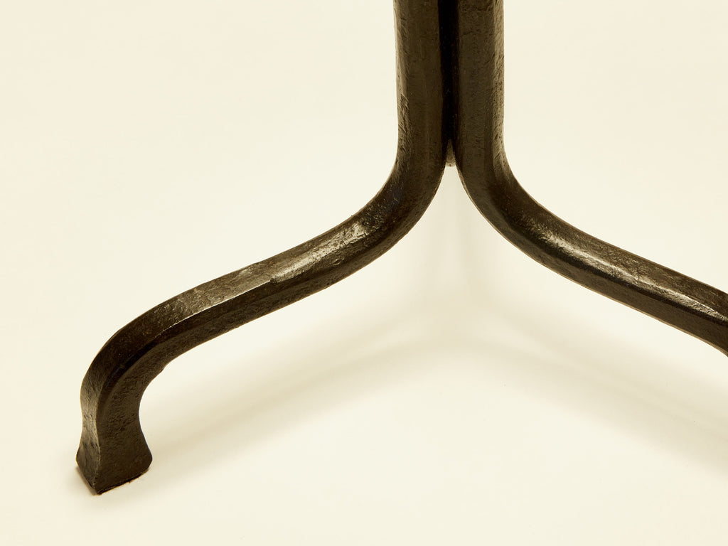 Francis Dewaele & Les Artisans de Marolles wrought iron lamp 1955